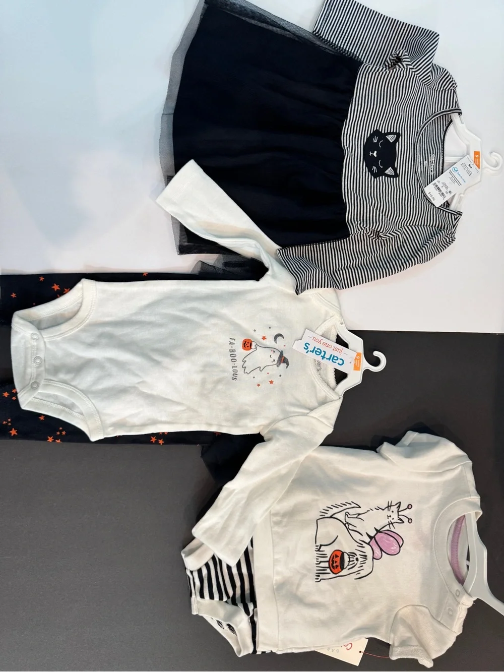 NWT Halloween Baby outfits Sz 6-9Months Cat and Jack, Carters
